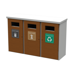 Eco Triple Recycler Bin